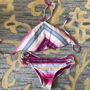 Striped bikini